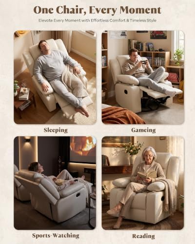 Nursery Rocking Chair w/ Adjustable Armrests - Image 4