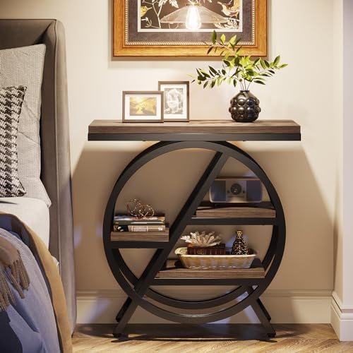 Tribesigns End Table for Living Room, 3-Tier Narrow Side Table - Image 4