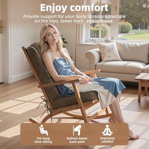 Wingback Rocking Chair Cushion - Image 6