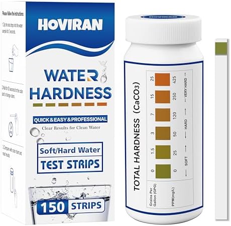 Water Hardness Test Strips, Fast & Reliable Results by HOVIRAN