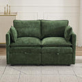 55" Cloud Modular Loveseat Sofa by Abbrevi