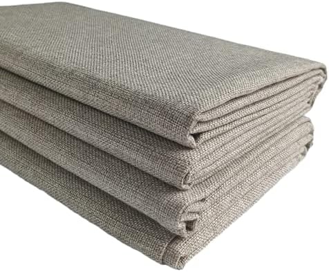 TinaKim Uplolstery Fabric, Slub Faux Linen Material, by TinaKim