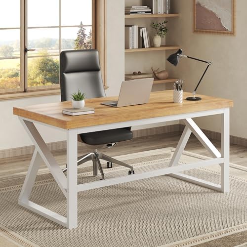 IBF Solid Wood Computer Office Desk Small Writing Desks - Image 6