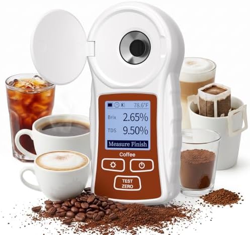 Professional Coffee TDS Refractometer by Yowexa