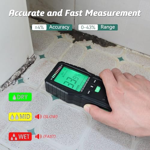RDINSCOS Pinless Moisture Meter - Image 3