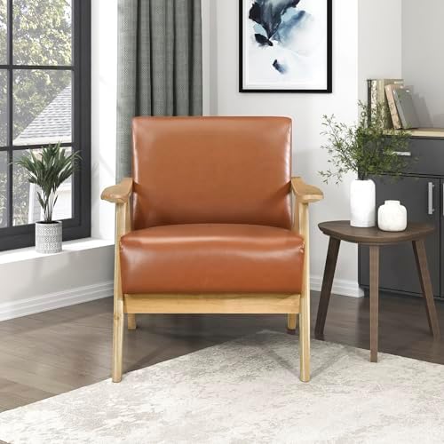 Lexicon Faux Leather Accent Chair - Image 6