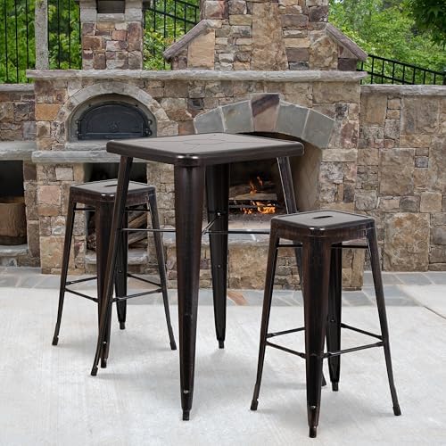 Flash Furniture 30 in Metal Barstool - Image 2