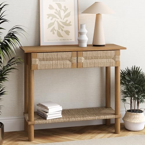 Nathan James Beacon Wooden Sofa Console Table - Image 3