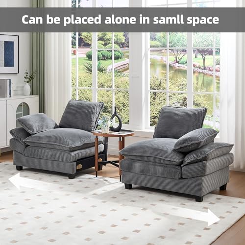 Opiesit 84" Loveseat Sofa, Modern Couches - Image 3