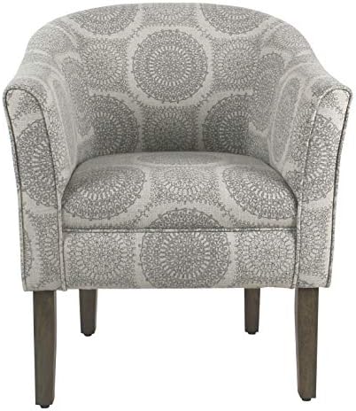 HomePop Barrel Accent Chair - Image 3