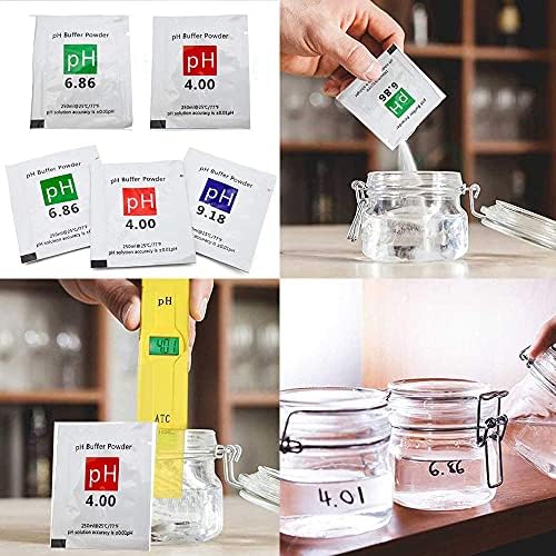 DuvinDD 18 Pack pH Calibration Solution Powder 6.86/4.00/9.18, pH Buffer - Image 7
