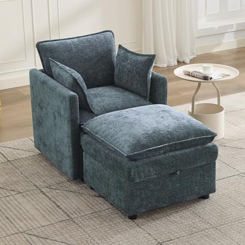 30" Cloud Modular Single Sofa Chair by Abbrevi