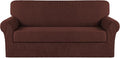 Turquoize Stretch Sofa Slipcover 2 Pieces Sofa Cover Couch Cover by Turquoize