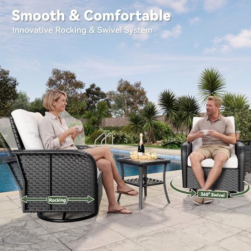 Aoxun 7-Piece Wicker Rattan Patio Furniture Set - Image 4