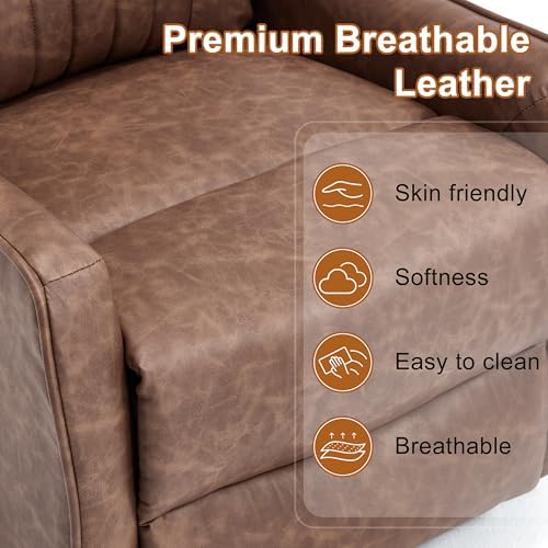Manual Swivel Rocker Recliner Chair - Image 6