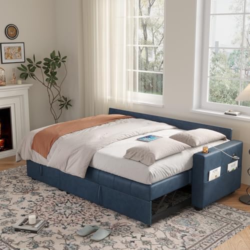 COPIAE 89 inch L-Shaped Sectional Sofa Sleeper - Image 3