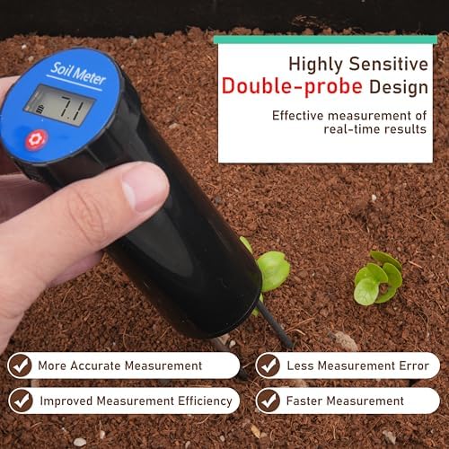 LUVCOSY Digital Soil pH Meter, Industrial Grade Soil pH Tester - Image 2