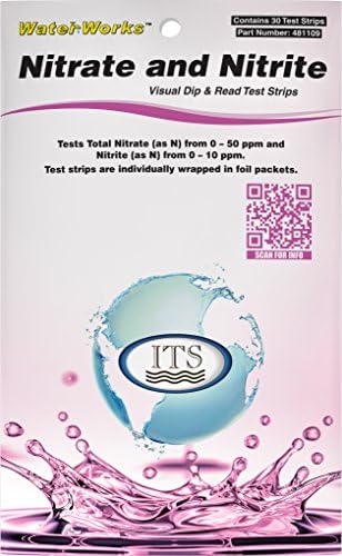 Industrial Test Systems WaterWorks 481109 Nitrate/Nitrite Nitrogen Test Strip by IndustrialTestSystems