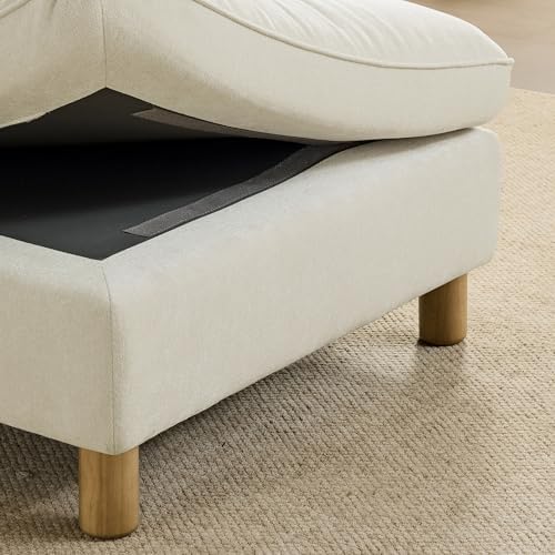 CHITA 118" Large Sectional Sofa, Modular Cloud Couch, 5 Seater - Image 6
