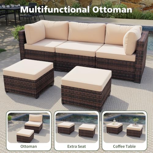 Aoxun 10 Piece Outdoor Patio Furniture Set - Image 4