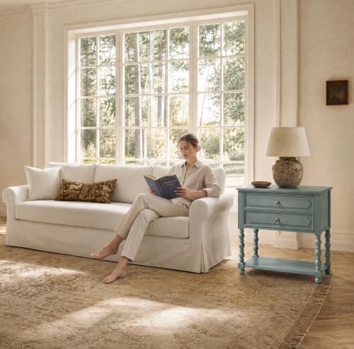 HULALA HOME Farmhouse Accent End Table - Image 4