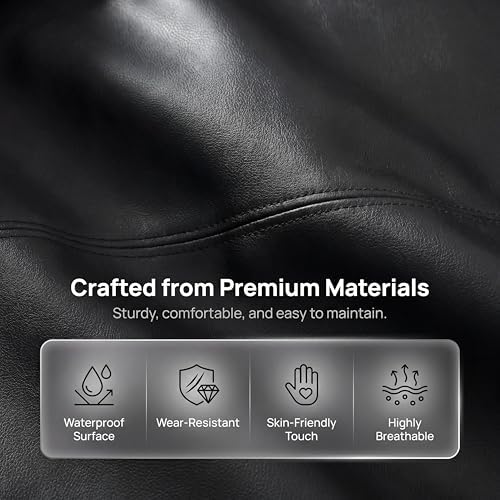 Faux Leather Sectional Couches for Living Room - Image 4