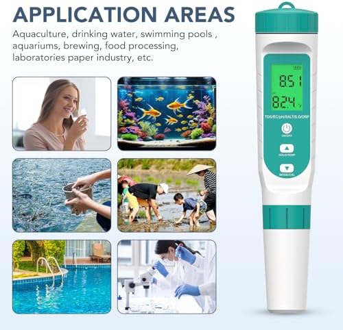 Professional ORP Water Tester, 7-in-1 Pool Salt Tester - Image 6