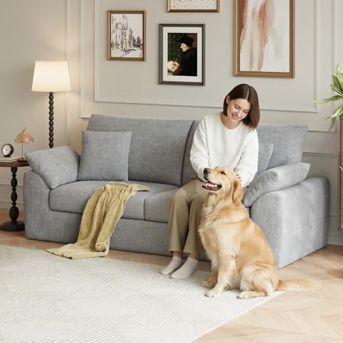89.8" Cloud Boneless Sofa, Loveseat Couches by Unknown