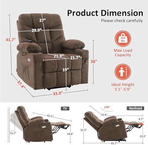 MCombo Power Lift Recliner Chair - Image 3