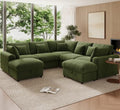 WorthFurni 107” Cloud Sectional Couches by WorthFurni