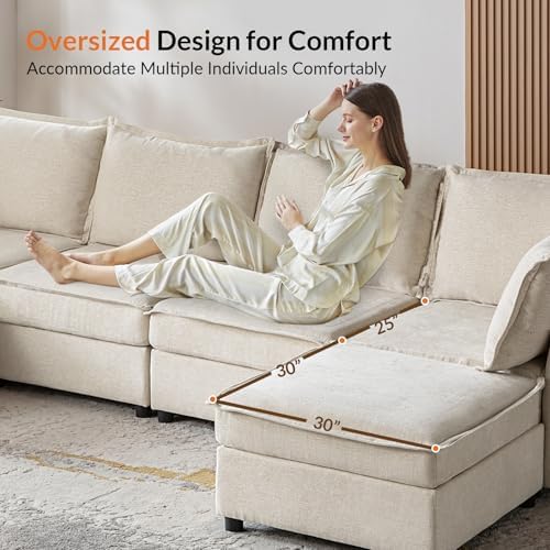HULALA HOME Modular Sectional Sofa - Image 3