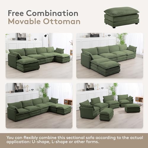 ROWHY 148'' Modular Sectional Cloud Couch - Image 4
