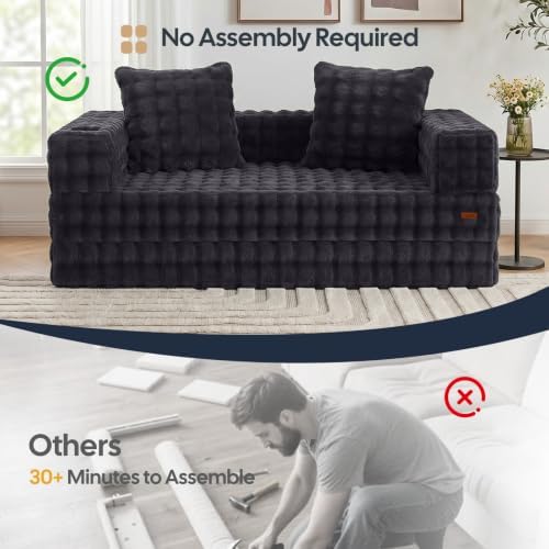 COMAX Boneless Futon Sofa Bed - Image 6