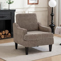 Accent Chair for Living Room, Mid-Century Arm Chair Chenille Fabric Living Room by GAOHAPY