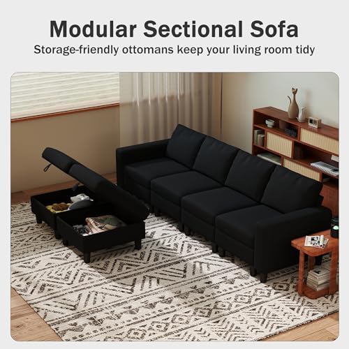 110" Modular Sectional Sofa - Image 5