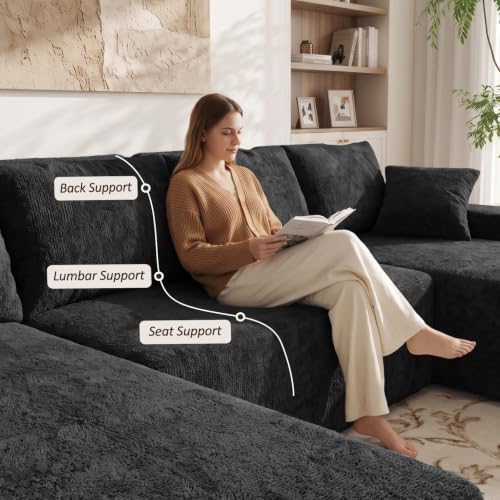 134" Boneless Couches for Living Room - Image 3