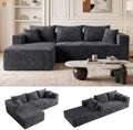 L-Shaped Sectional Boneless Cloud Couch by HouseMila