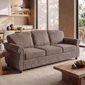Traditional Chenille Couch Sofas by LANDASSYHOME