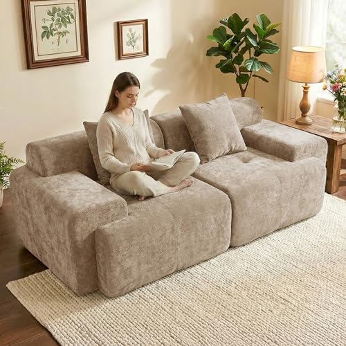 84" Modular Loveseat Couch by Mifnas