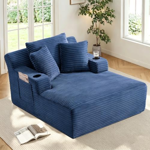 NicBex 66”Oversized Chaise Lounge Chair Indoor by NicBex