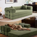 79" Convertible Sofa Bed, Boneless Sleeper Futon Couch by Unknown