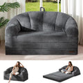 MAXYOYO Folding Sofa Bed with Backrest, Boneless Fold Out Couch with Handle by MAXYOYO