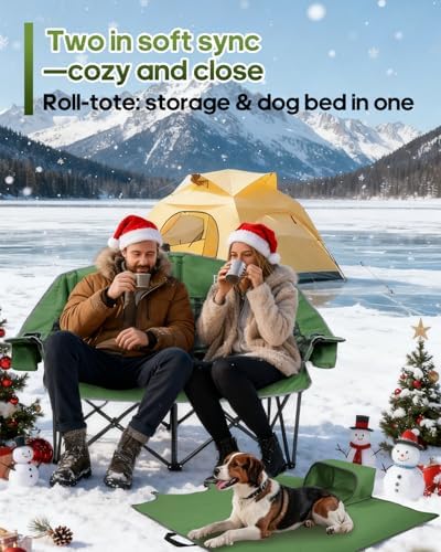 Heated Padded Double Camping Chair - Image 5