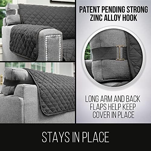 Sofa Shield® Couch Chair and Half Slip Cover - Image 3