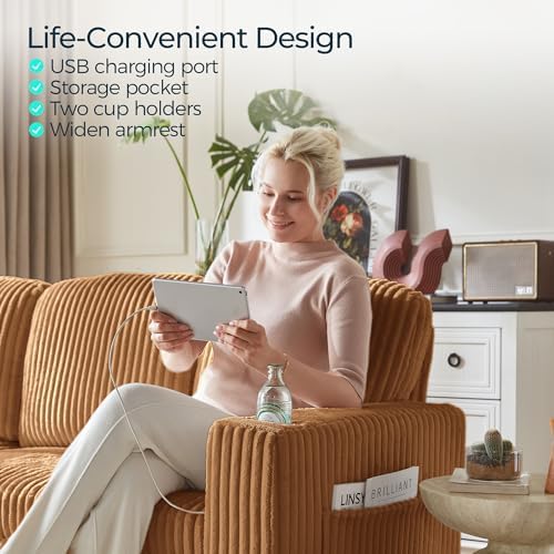 LINSY HOME Sectional Couches for Living Room - Image 4