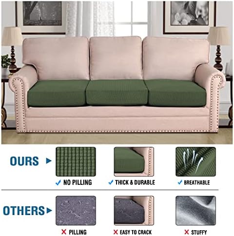 H.VERSAILTEX Super Stretch Individual Seat Cushion Covers - Image 2