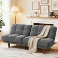 Marsail 70" Convertible Futon Sofa Bed, Small Recliner Sleeper Sofa by Marsail