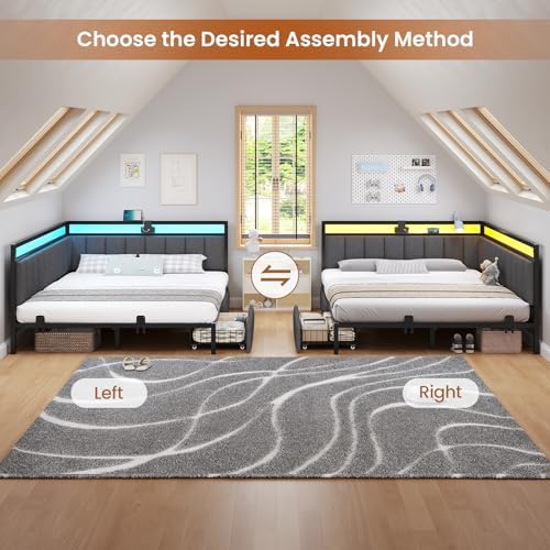 Hasuit Queen Corner Bed Frame - Image 4