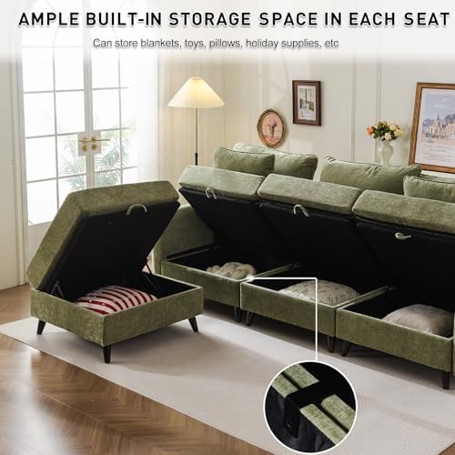 Rexulqo 104'' Modular Sectional Sofa - Image 3
