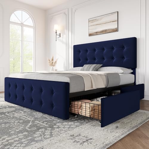 IDEALHOUSE Full Size Bed Frame by IDEALHOUSE